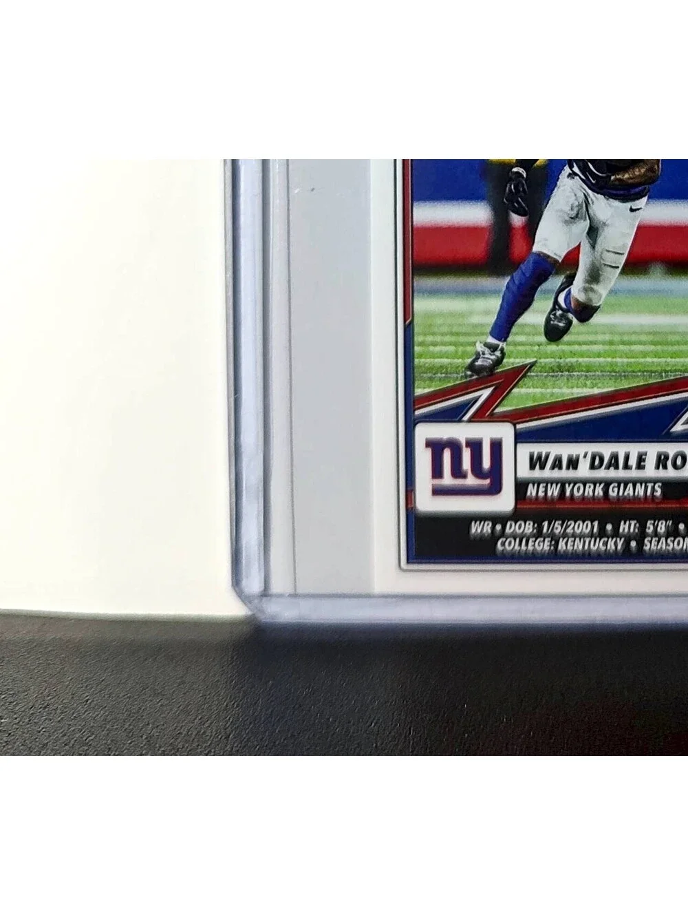 Wan'Dale Robinson 2025 Panini NFL #316 Sticker New York Giants